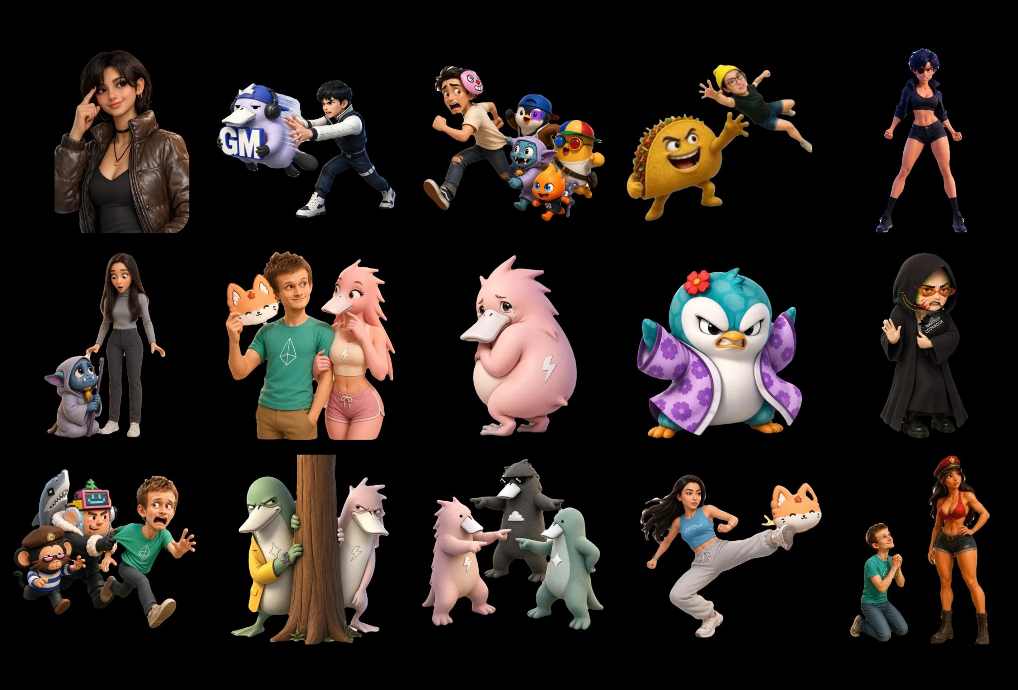 Stack Daily community sticker pack